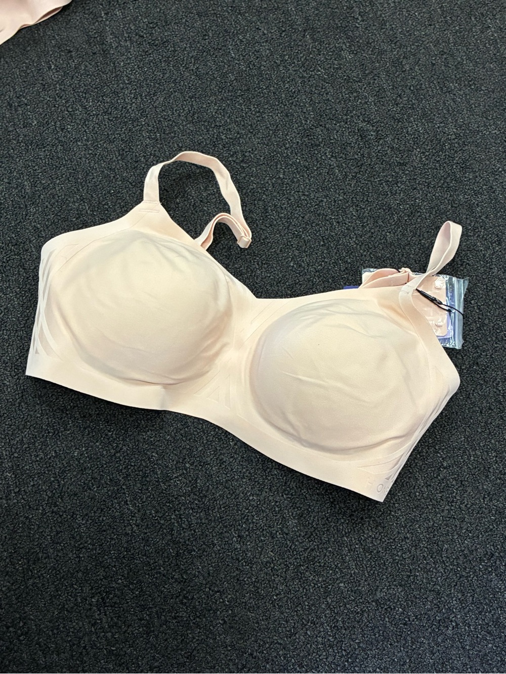 Women’s Honeylove Silhouette Bra New Blush Sz 1X NWT